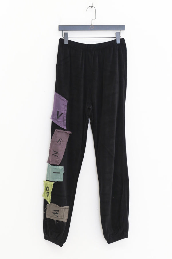 VeniceW 25 Spring/Summer Loose Sweatpants VCW-SP0S-Murano Black
